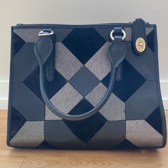 Coach Patchwork Handbag - Picture 2 of 7